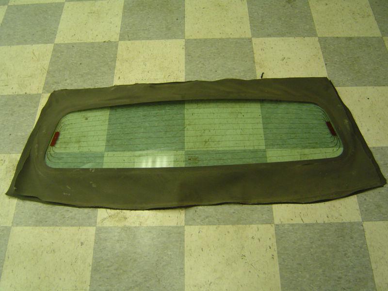 05-12 ford mustang gt oem back window glass convertible heated