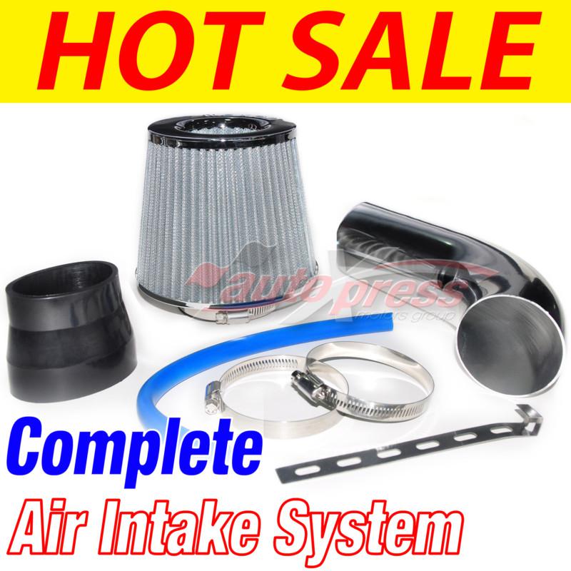 2.5"-3" cold air intake injection induction kit system universal & cone filter s