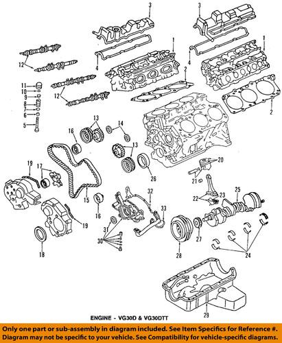 Nissan oem 1327030p00 valve cover gasket/engine valve cover gasket