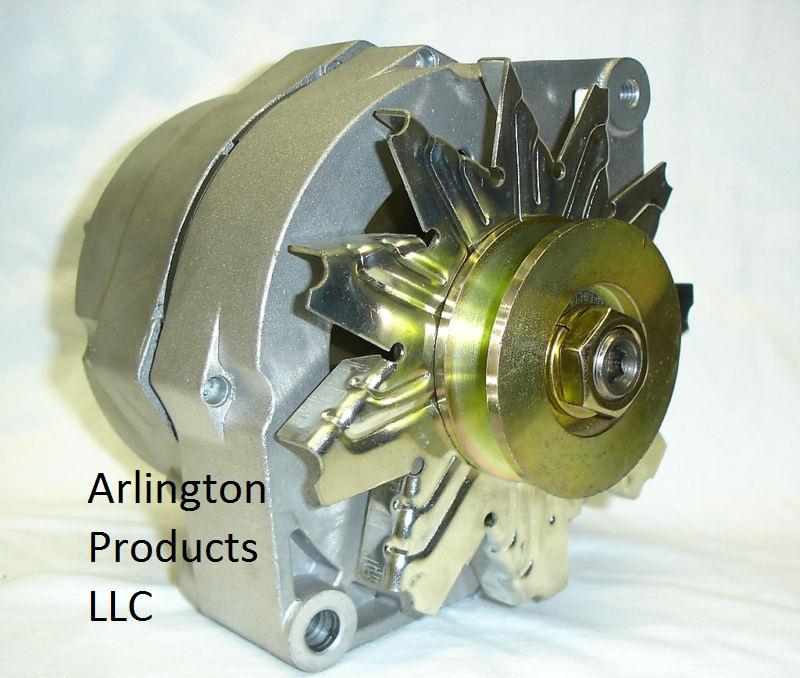 Standard 6 volt alternator replaces delcotron - ground