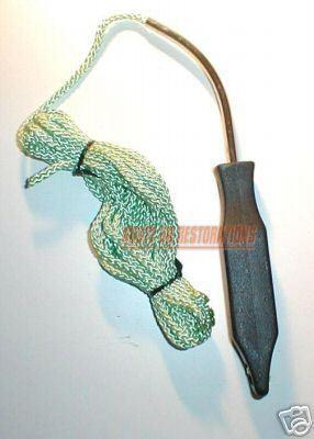 Windshield install  rope-in tool 1/4" green cord