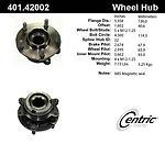 Centric parts 401.42002 front hub assembly
