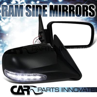 94-01 ram 1500 94-02 ram 2500 3500 abs mustang style power mirrors+led signal