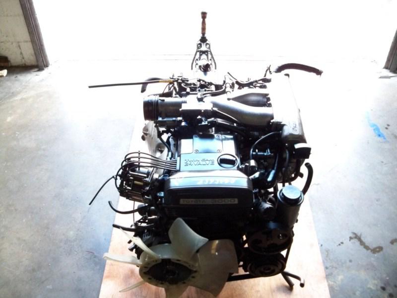 Jdm mk4 toyota supra 2jzge engine lexus sc300 motor & 5 speed transmission jza80
