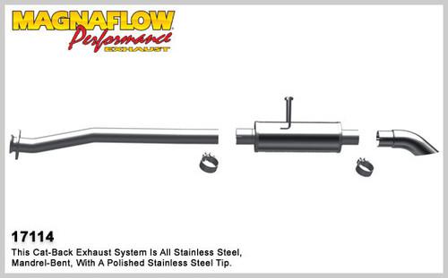 Magnaflow 17114 ford truck ranger stainless cat-back system performance exhaust