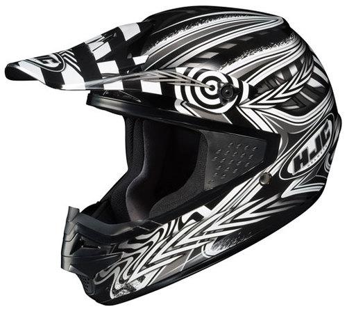 New hjc charge csmx helmet, silver/black, med/md