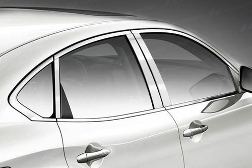 Ses trims ti-p-282brush 11-13 infiniti m37 door pillar posts window covers trim