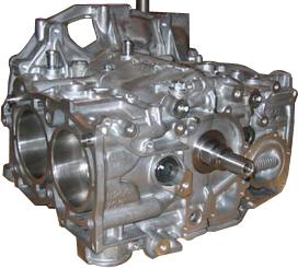 Subaru 2008-2013 sti 2.5 liter short block ej257 engine with heat treated crank