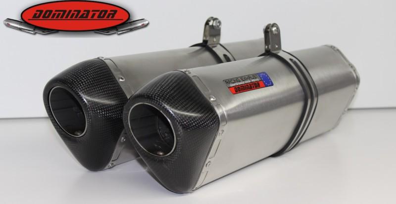 Dominator exhaust hp1 suzuki sv 1000 tl 1000 ktm 950 sm 990 adventure gsxr 1300 