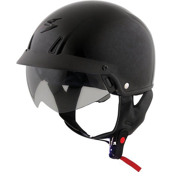 Black m scorpion exo exo-c110 half helmet