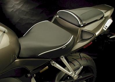 Sargent world sport perf seat black w/ silver accent for hon cbr1000rr 2004-2007