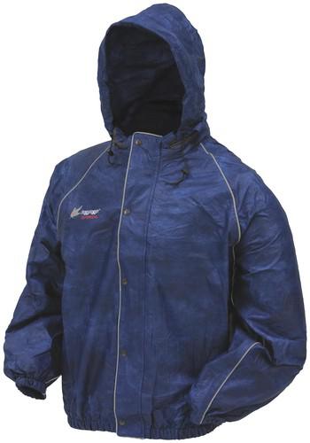 Frogg toggs road toad royal blue rain motorcycle jacket size 2xlarge