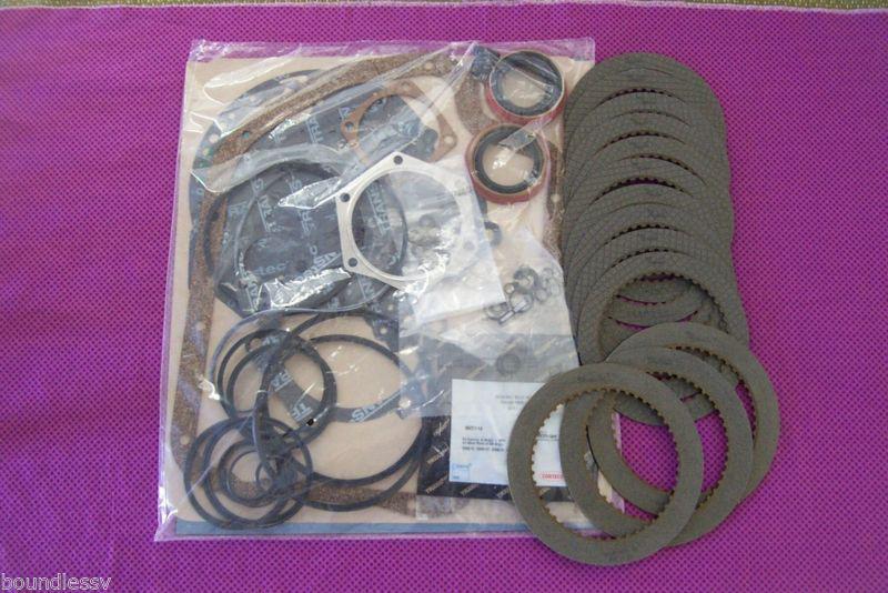 Gm th400 transmission rebuild kit w/ raybestos high energy , graphite  frictions