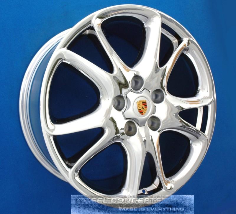 Porsche cayenne s chrome exchange 20 inch wheels rims 20"