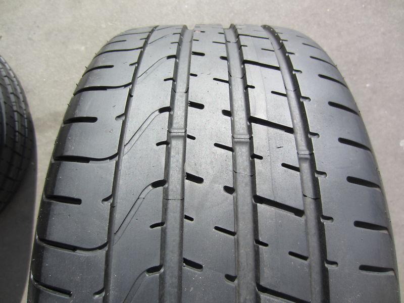 2 used tires 255/30/19 , 255/30zr19 pireeli pzero run flat rft 90%