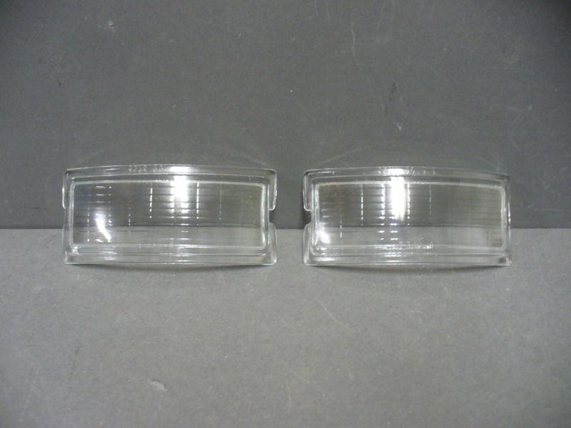 48 49 50 ford truck park lamp lens glass turn signal