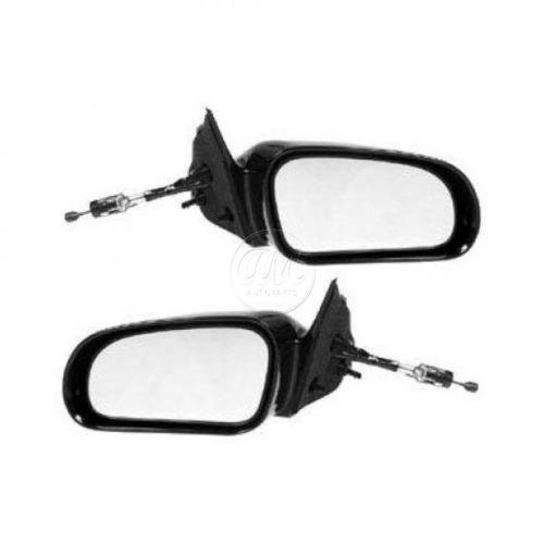 Mitsubishi eclipse talon manual remote side view mirrors left & right pair set
