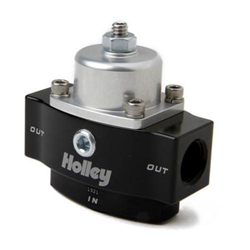 Holley 12-840 billet fuel pressure regulator 4.5-9 psi 3/8 in. npt