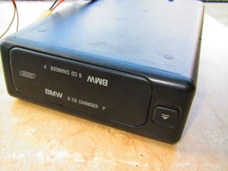 Bmw e38 oem 6 cd changer cartridge cassette magazine rear 