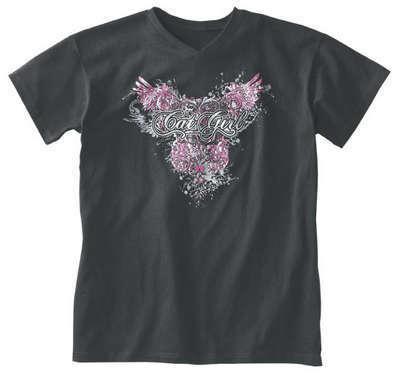 Arctic cat catgirl metallic t-shirt tee s m l xl 5239-381 5239-382 5239-384 