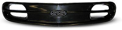 Camaro slp ss front bumper grille w/ silver ss emblem 10668s
