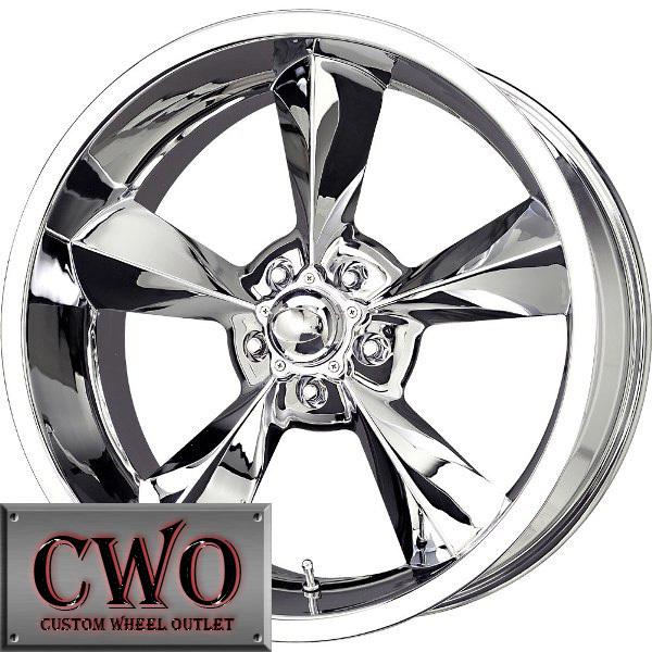 15 chrome old school wheels rim 5x4.75" 5 lug s-10 sonoma blazer trans am camaro