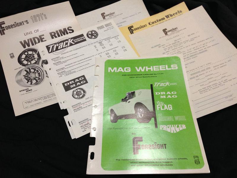 Foresight mag wheels 1969/70 catalog