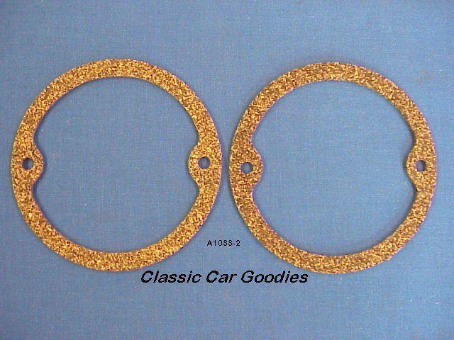 1933-1936 ford tail light cork gaskets (2) 1934 1935