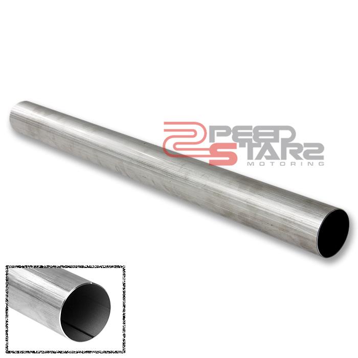 3.5x31.5"1mm straight alloy mild steel/iron exhaust catback downpipe piping pipe