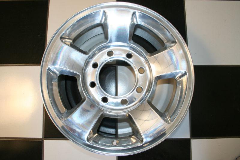 Dodge 2500 3500 srw 17" factory oem polished  wheel / rim  2187-b #2 1 (single)