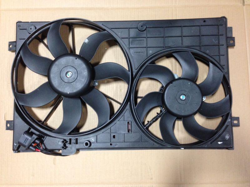 New oem replacement cooling fan assy for volkswagen jetta 2005 2006 2007 l5 2.5l