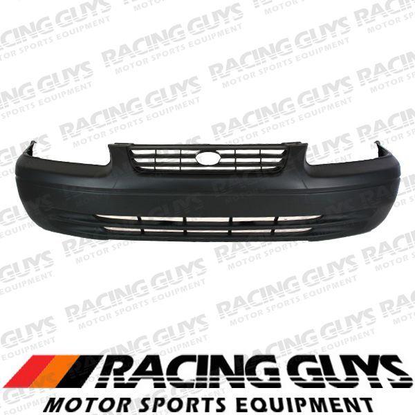 97-99 toyota camry front bumper cover matte black new facial plastic to1000246
