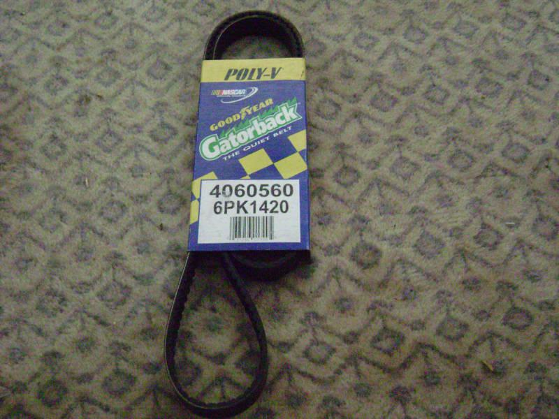 4060560 goodyear gatorback poly-v serpentine belt