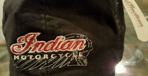 Indian motorcycle hat~america&#039;s first motorcycle~american flag~pinned