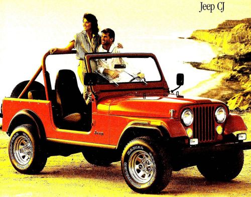 1986 jeep brochure -cj-commanche pickup-cherokee-wagoneer-j10-j20 pickup