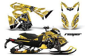 2013 ski doo rev xs renegade xrs graphic kit snowmobile sled wrap decal reaper y