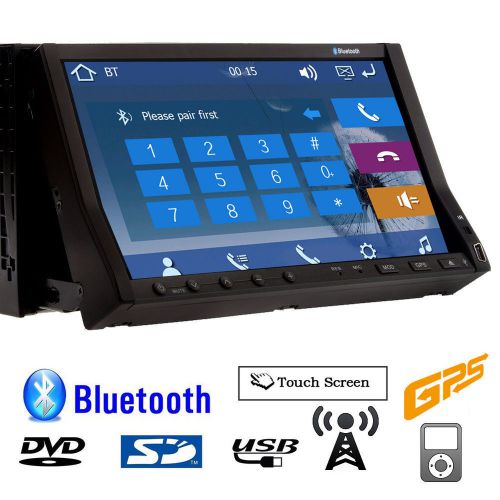 Double 2din 7&#039;&#039; touch screen car dvd player ipod video gps radio receiver stereo