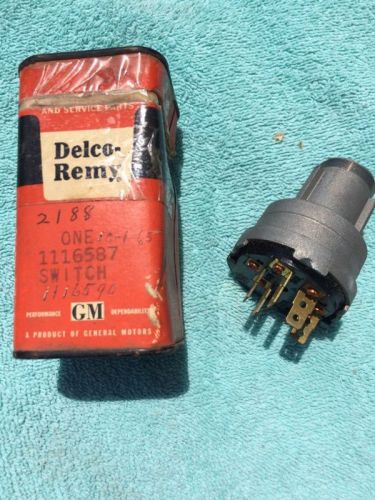1961 1962 oldsmobile f85 cutlass nos delco remy ignition switch #1116587