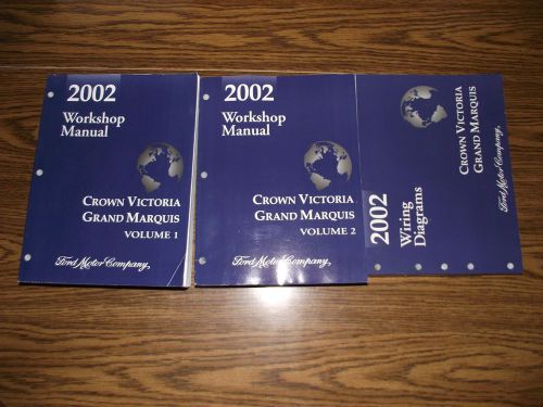 2002 ford crown victoria grand marquis factory workshop manual wiring diagrams 3