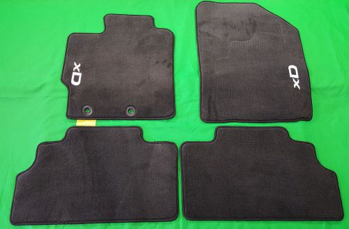 2013-2014 scion xd genuine black oem floor mats carpet liner mat set pt206-52130