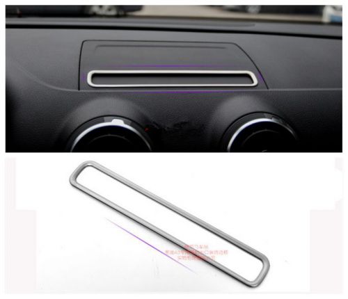 1p interior dashboard gps navigation decoration trim for audi a3 8v 2012-2015 aa