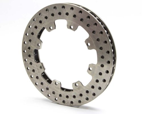 Afco racing products 11.75 in od drilled straight vane brake rotor p/n 9850-6120