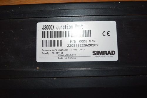 Simrad j3000x junction box