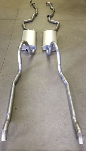 1969 chrysler newport dual exhaust system, 440 engines, aluminized
