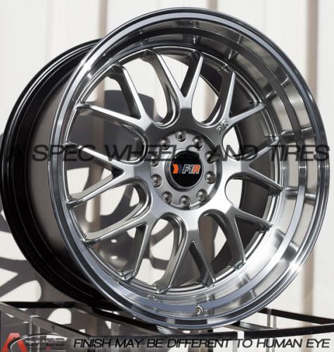 20x8.5 +35 20x10 +40 f1r f21 5x114.3 hyp balck rim fit lexus is250 gs300 gs350