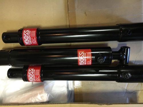 Brand new boss angle v-plow cylinder set.all 3 cylinders