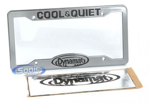 New dynamat extreme 19100 license plate sound dampening kit