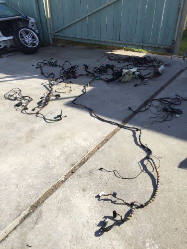 02 bmw 530i complete uncut wire harness
