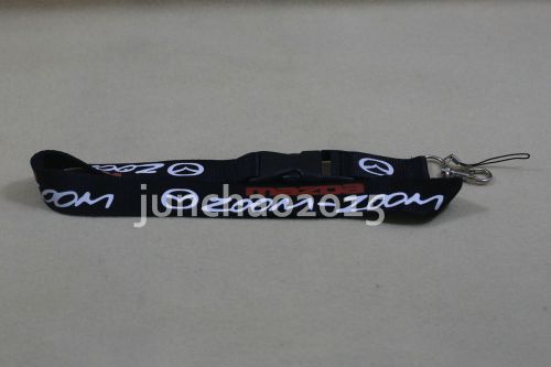 Car lanyard neck strap key chain silk high quality 22 inch keychain v8