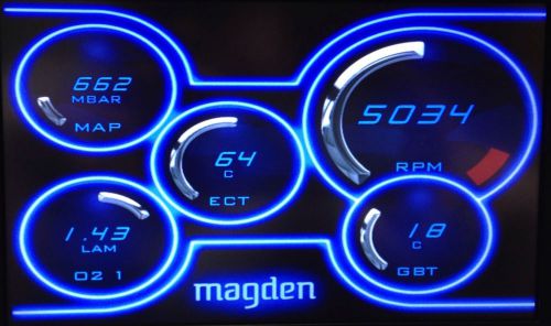 Magden m.1 performance computer fast &amp; furious 4 + zeitronix zt-2 wideband + lcd